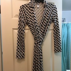 Dvf wrap dress